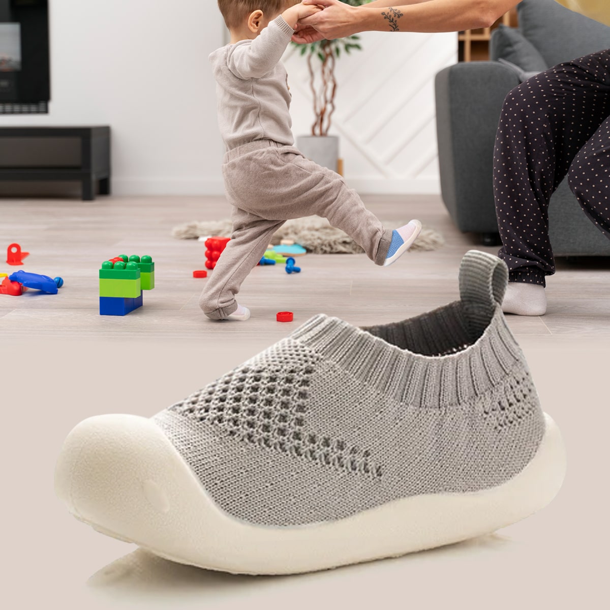 LittleSteps™ - Cozy Non-Slip Baby Shoe-Socks