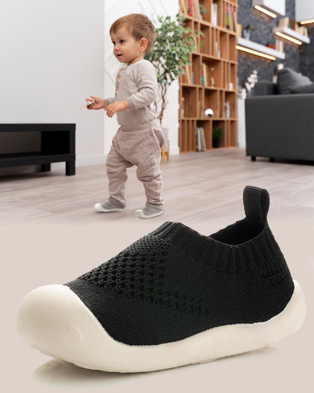 LittleSteps™ - Cozy Non-Slip Baby Shoe-Socks