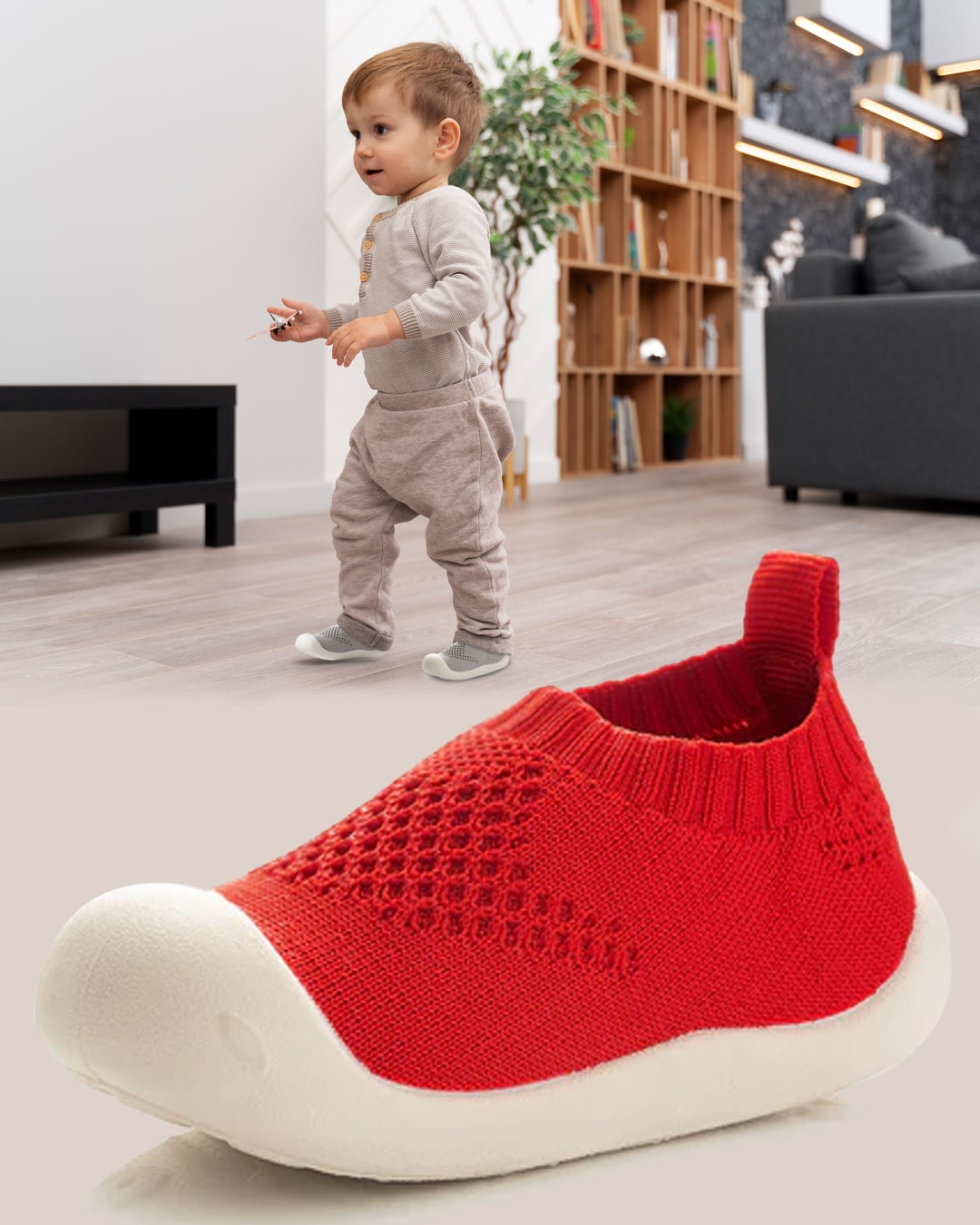 LittleSteps™ - Cozy Non-Slip Baby Shoe-Socks