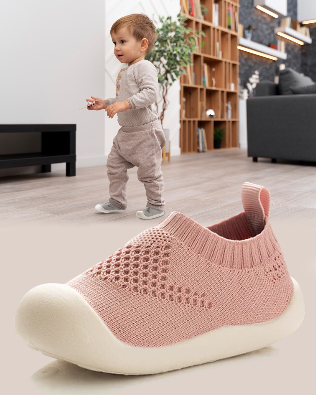 LittleSteps™ - Cozy Non-Slip Baby Shoe-Socks